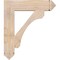Ekena Millwork Legacy Arts & Crafts Smooth Bracket, Douglas Fir, 5 1/2"W x 28"D x 32"H BKT06X28X32LEC03SDF - alternate 4
